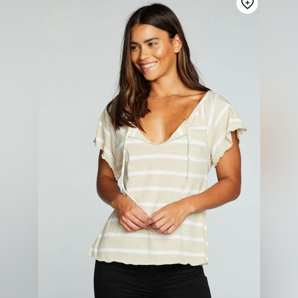 Chaser Gauze Jersey Raglan Lake Top.  New with tags, size Large.